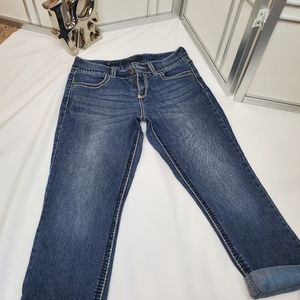 Nine West Embroidered Jeans